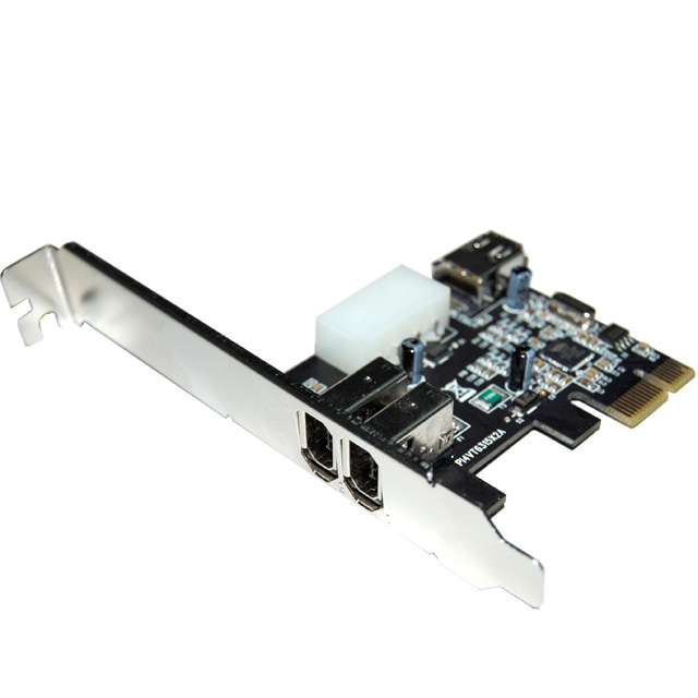 F-360 PCI-E IEEE1394a (VIA) (2P+1P) Card