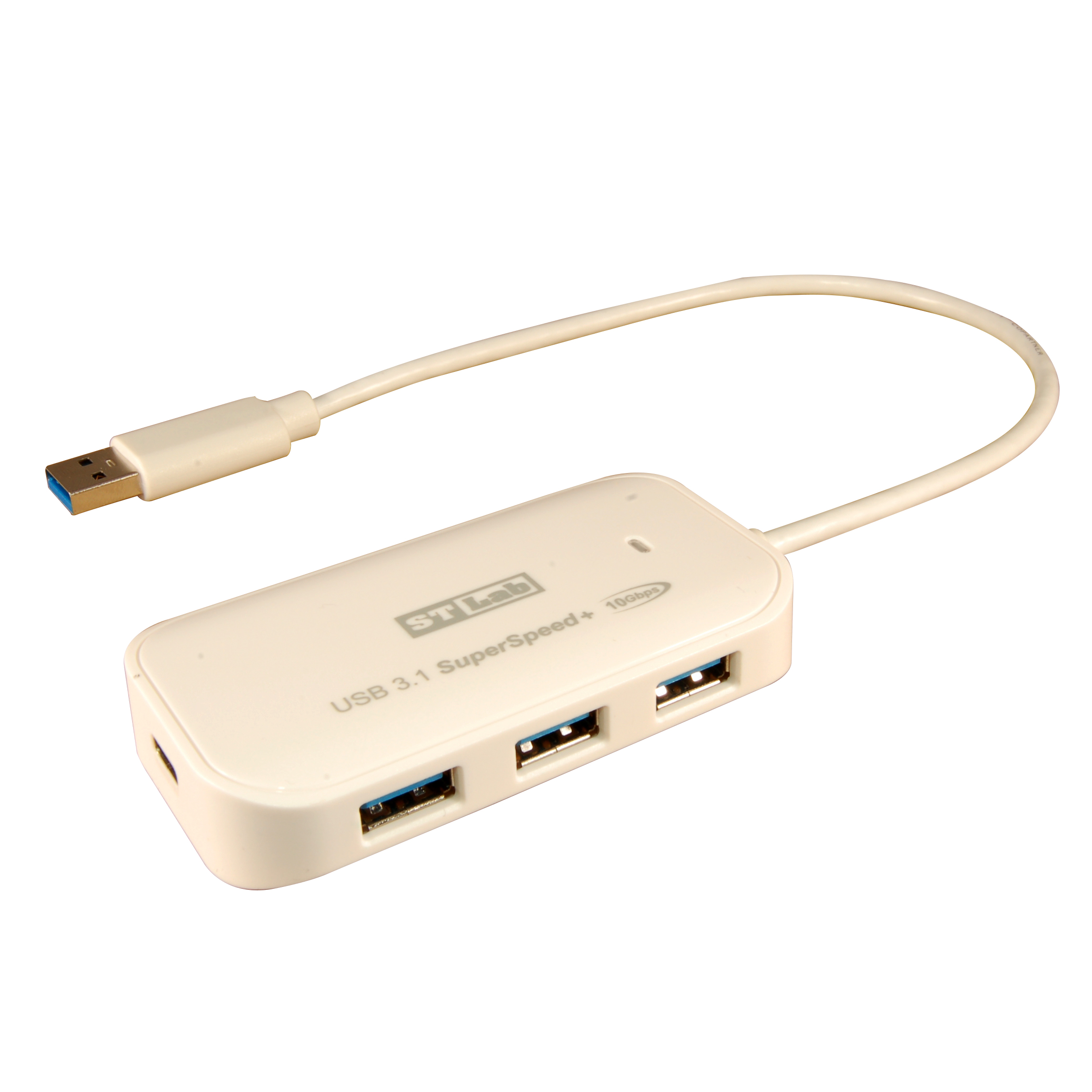 U-1760 USB 3.1 Gen2 Type-A 4-Port Hub(3A+1C)